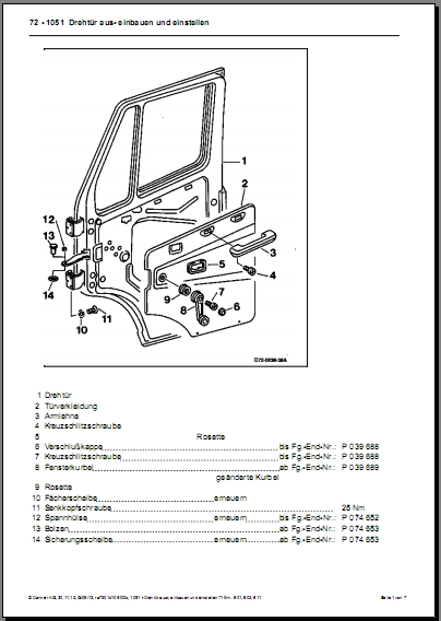 WIS Werkstatt-Handbuch Beispiel 1